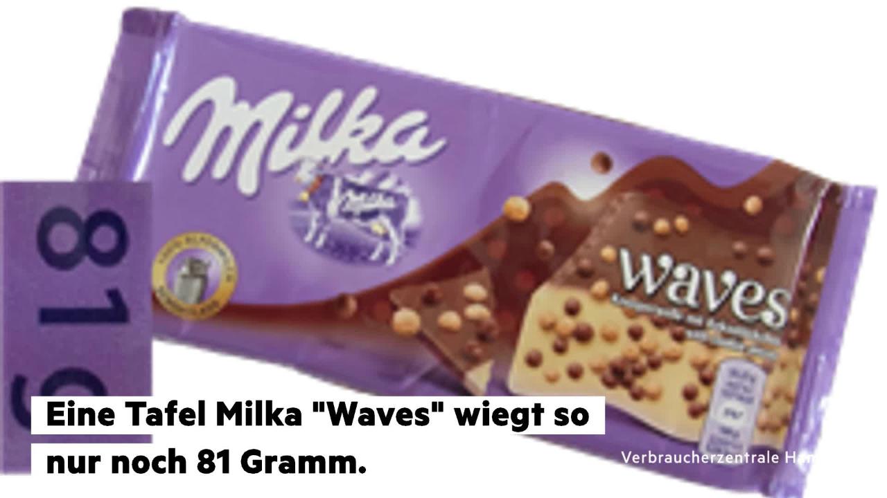 Milka Warum Manche Tafeln Nur Noch 81 Gramm Haben Stern De